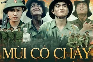 Poster of the film, "Mui Co Chay" (The Scent of Burning Grass)